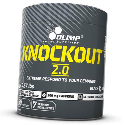 Предтренировочный комплекс Цитрусовый пунш Knockout 2.0 Olimp Nutrition 305 г (11283006)