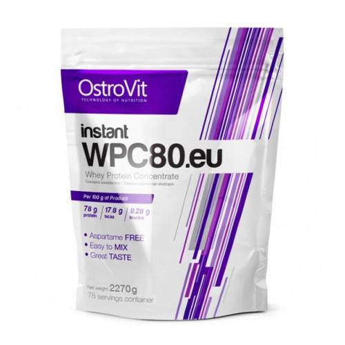 Протеин OstroVit Instant WPC80.eu 2,27 кг Клубничный шейк (1615V1076)