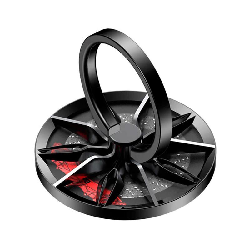 Кільце-тримач для телефону Baseus Wheel Ring Bracket SULG-B1S Чорний - фото 3 Кільце-тримач для телефону Baseus Wheel Ring Bracket SULG-B1S Чорний - фото 3