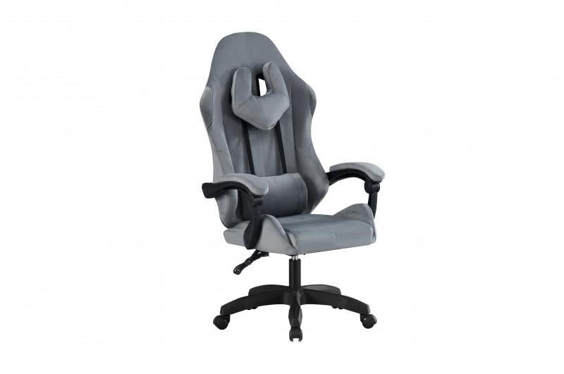 Кресло геймерское Comfort Line Gladiator велюр Серый (GLDRG-4947)