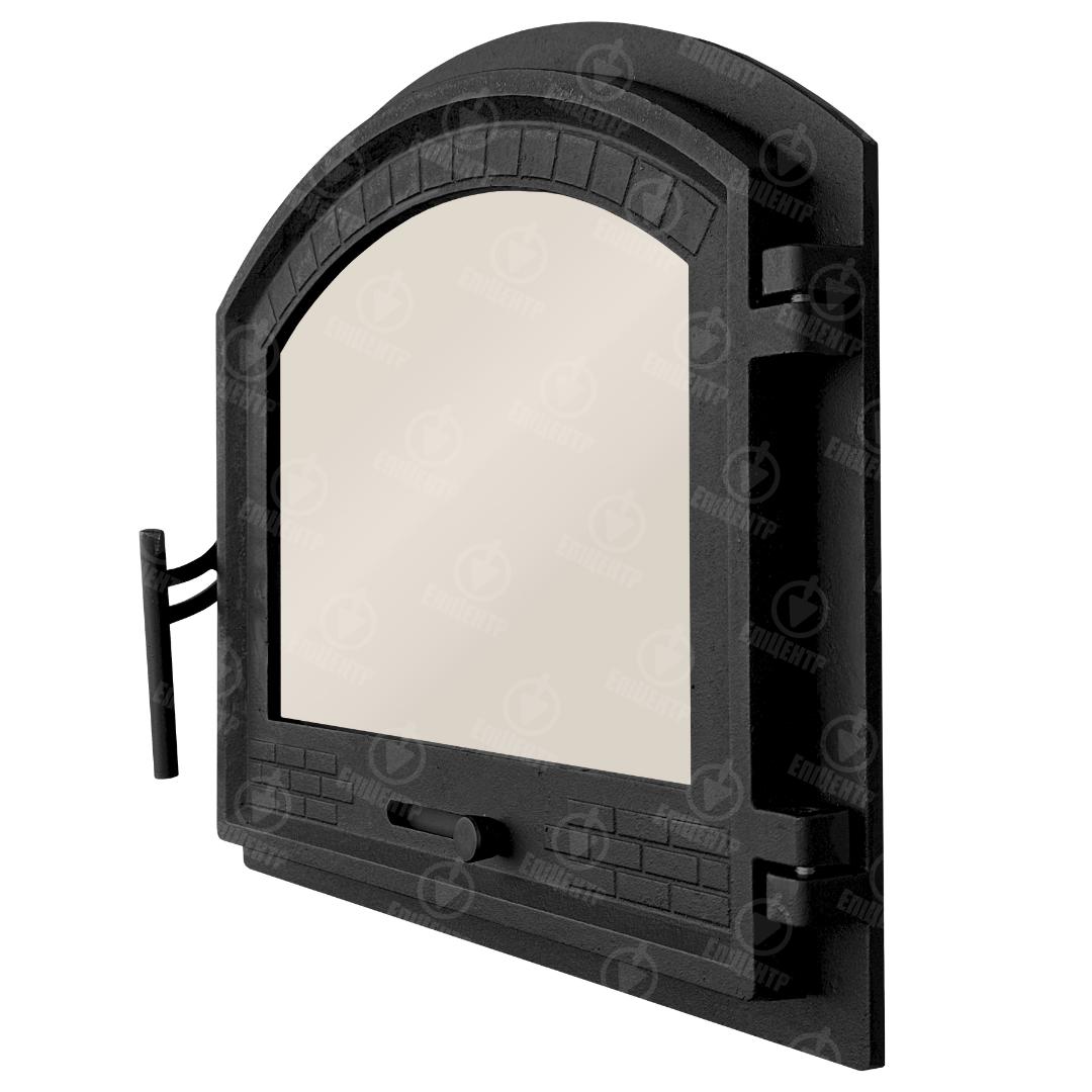 Дверцята для печі чавунні Замкова топкова з регулятором тяги 490х420 мм (24200740) - фото 11