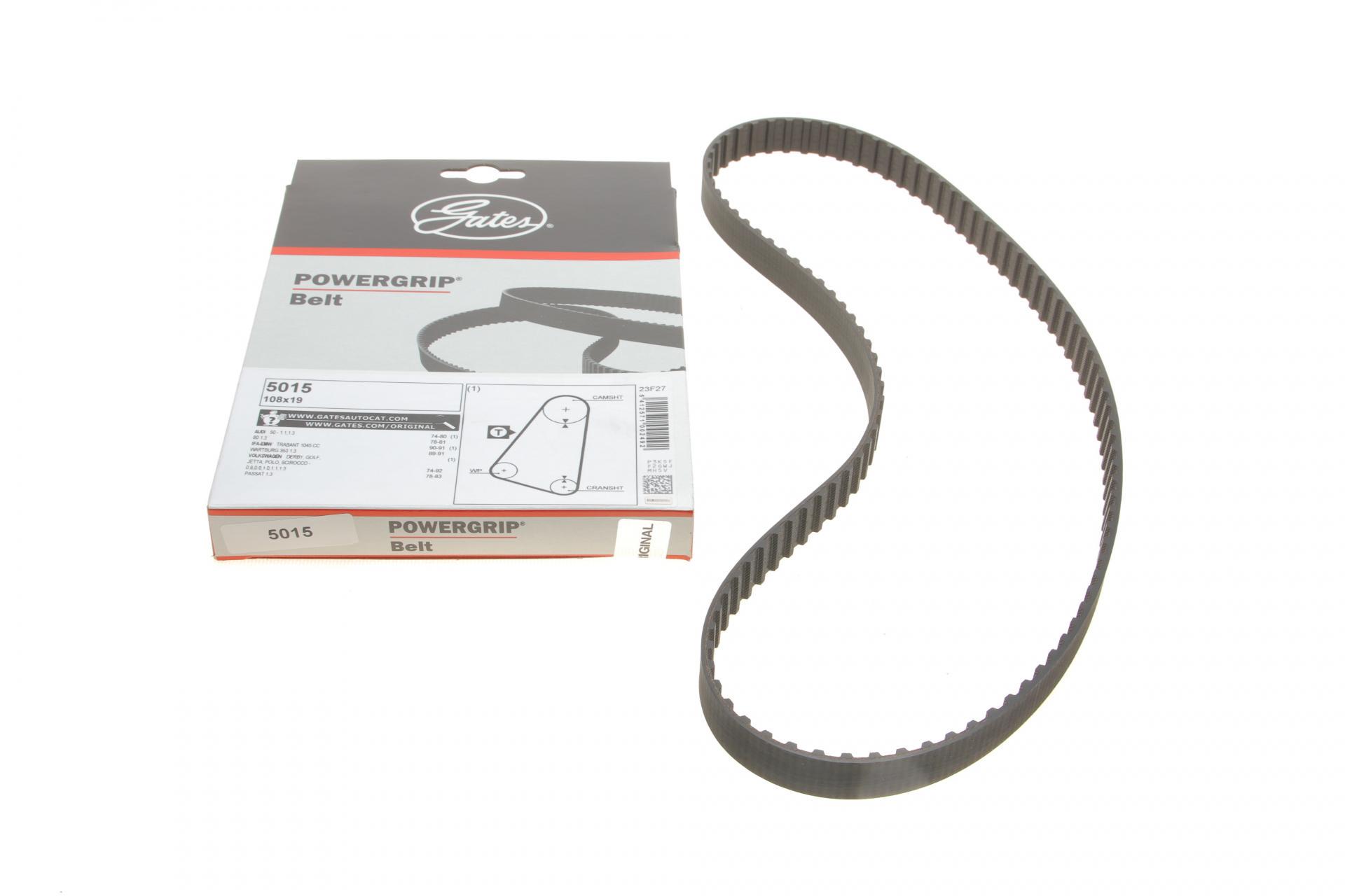 Ремень ГРМ VW Golf II/VW Passat/VW Polo 1.1/1.3i 74-92 5015 GATES
