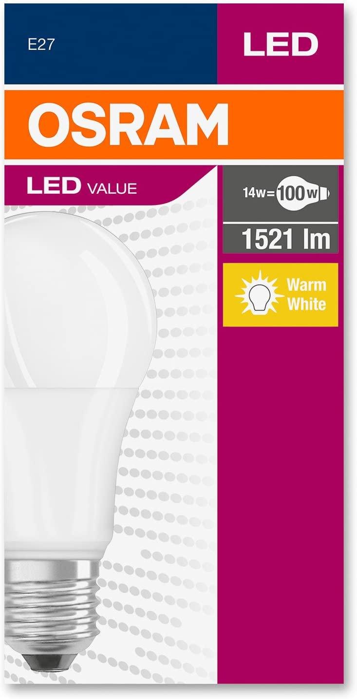 Лампа світлодіодна Osram A100 13W 1521Lm 2700К E27 (4052899971097) - фото 2