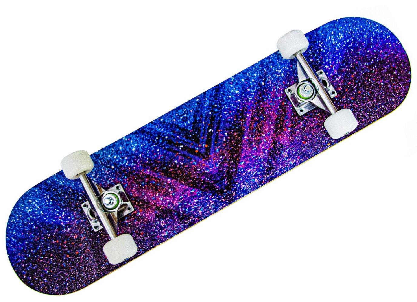 Скейтборд деревянный Purple Space Multicolor (626220030)