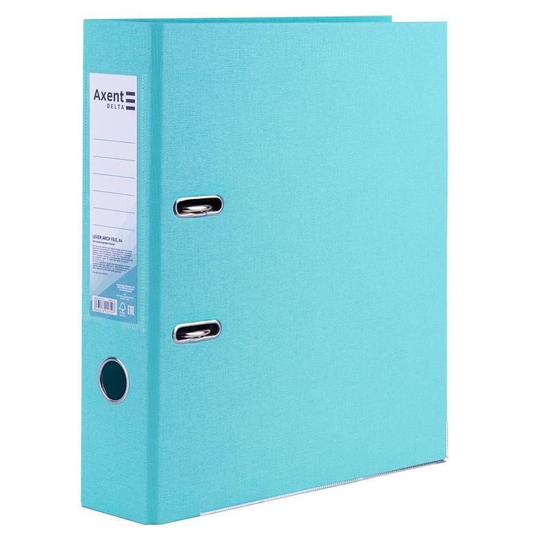 Папка-регистратор Axent Delta Pastelini двухсторонняя A4 75 мм Бирюзовый (D1712-22C)