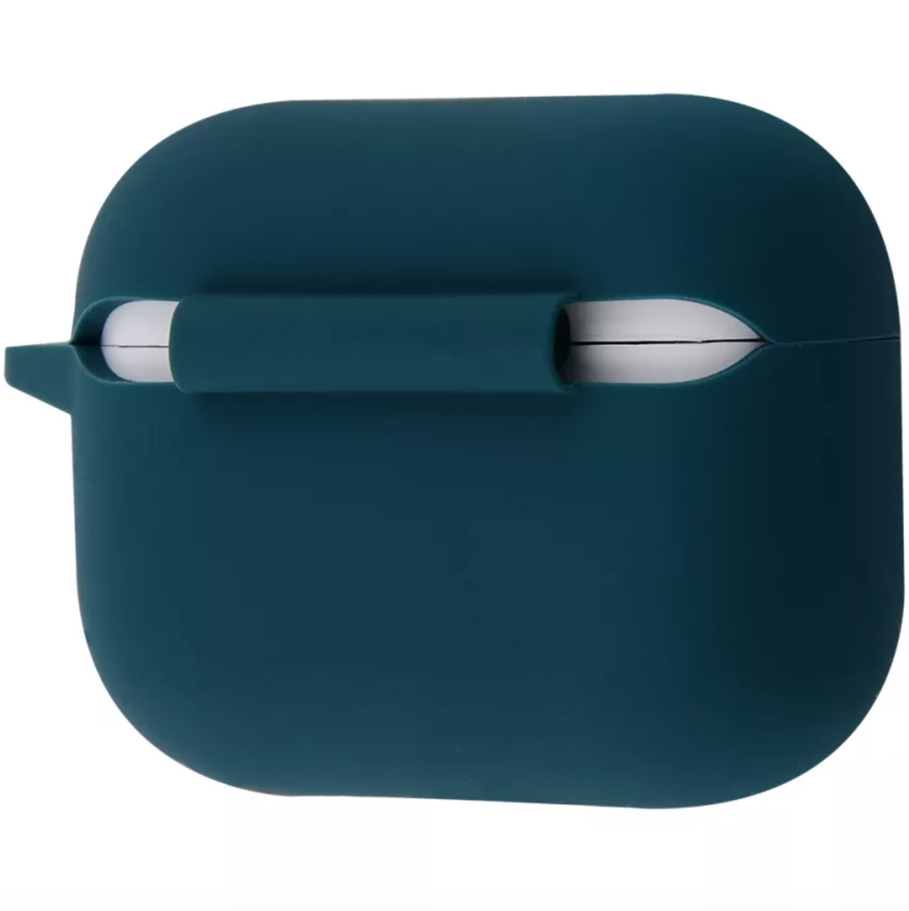 Силиконовый чехол для наушников Silicone Case for AirPods Pro 2, Forest Green - фото 3