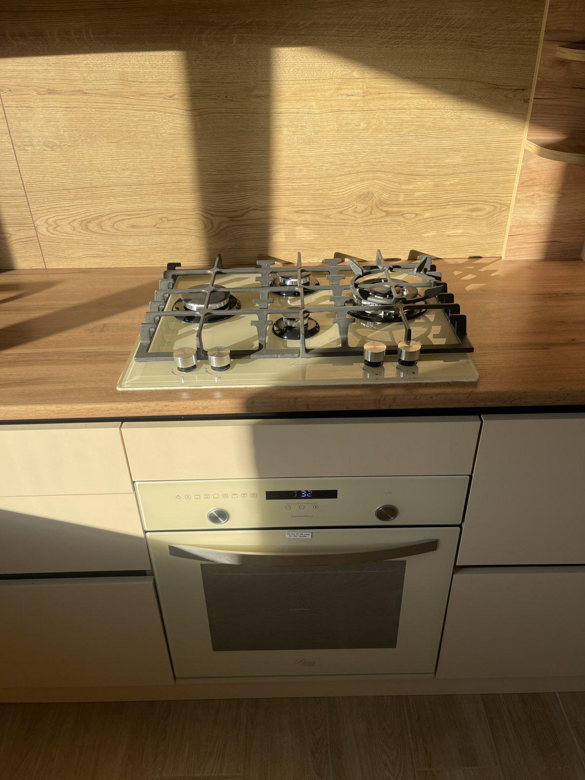 Варильна поверхня газова Luxor RG 650 Rustik Champagne SS з підставкою для Wok - фото 10