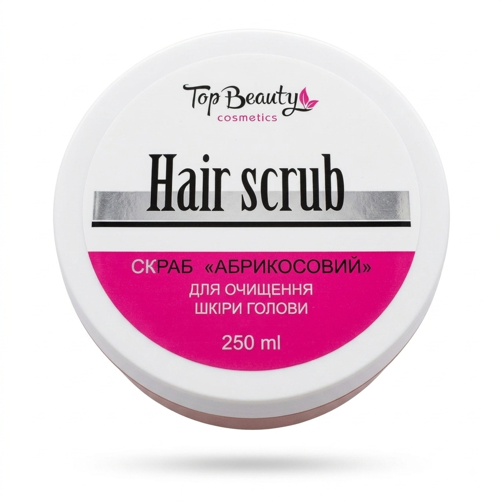 Скраб-пилинг для кожи головы Top Beauty Hair Scrub Абрикосовый 250 мл (TB-2)