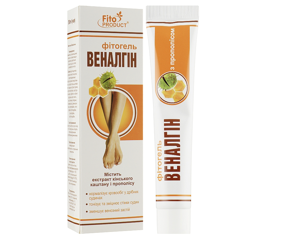 Фітогель для вен Fito Product Веналгін 50 мл (4820159300594)