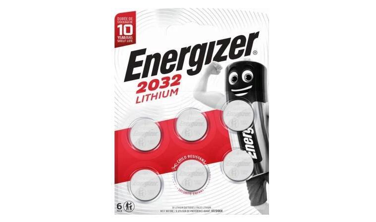 Батарейка літієва ENERGIZER CR2032 на блістері 6 шт. (3110593982) Батарейка літієва ENERGIZER CR2032 на блістері 6 шт. (3110593982)