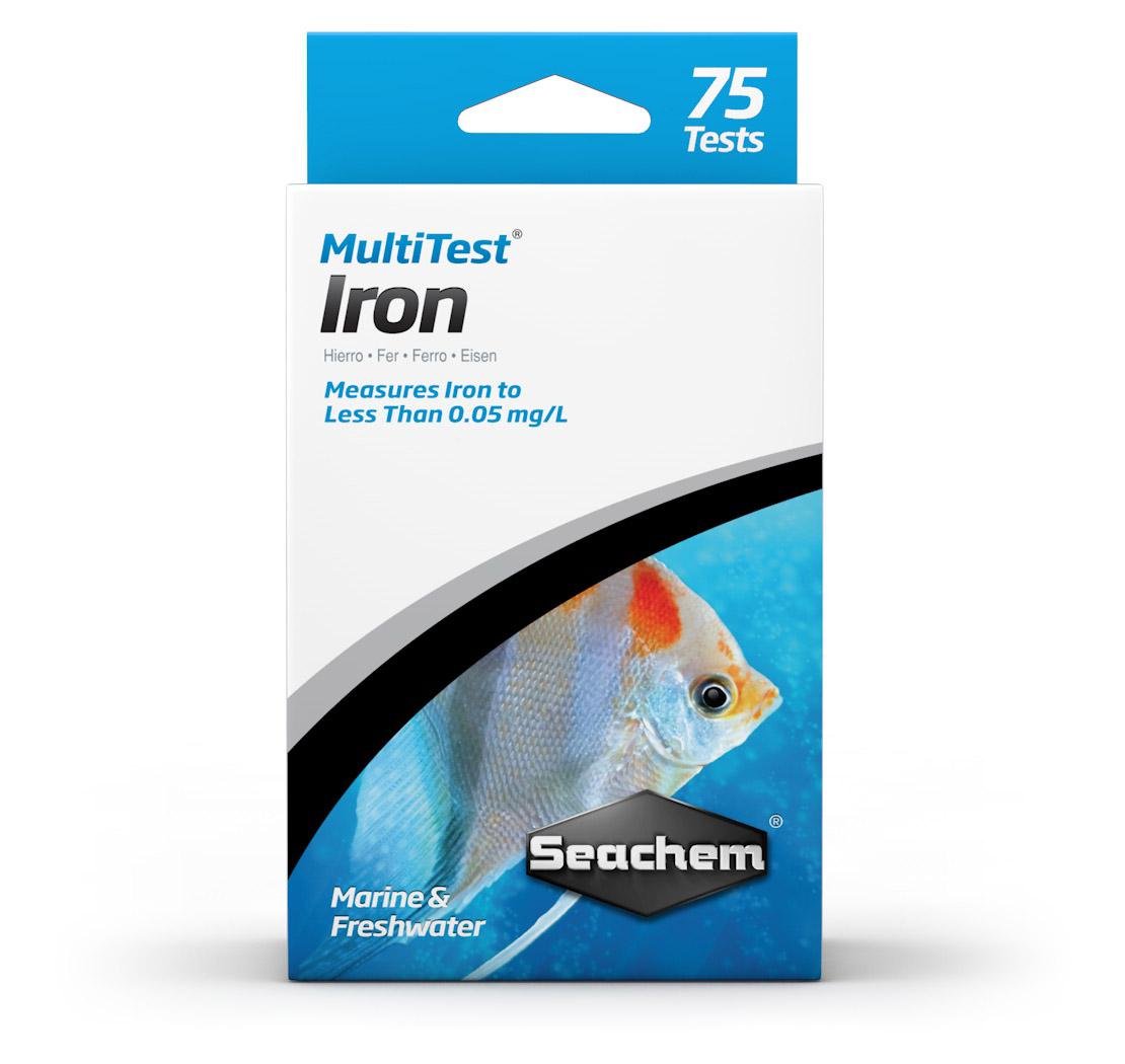 Тест на железо для аквариумов с растениями Seachem MultiTest Iron