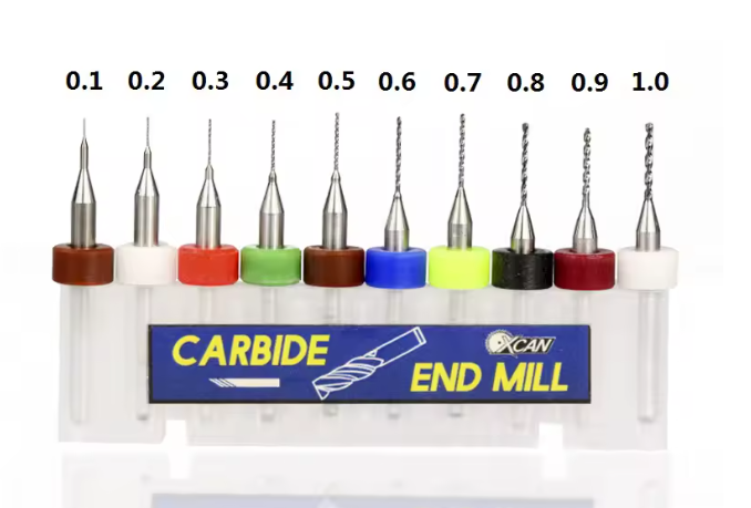 Набір свердел для граверів дремелів 0,1-1,0 мм хвостовик 3,175 мм 10 шт. у кейсі (b7ca1473) - фото 2 Набір свердел для граверів дремелів 0,1-1,0 мм хвостовик 3,175 мм 10 шт. у кейсі (b7ca1473) - фото 2