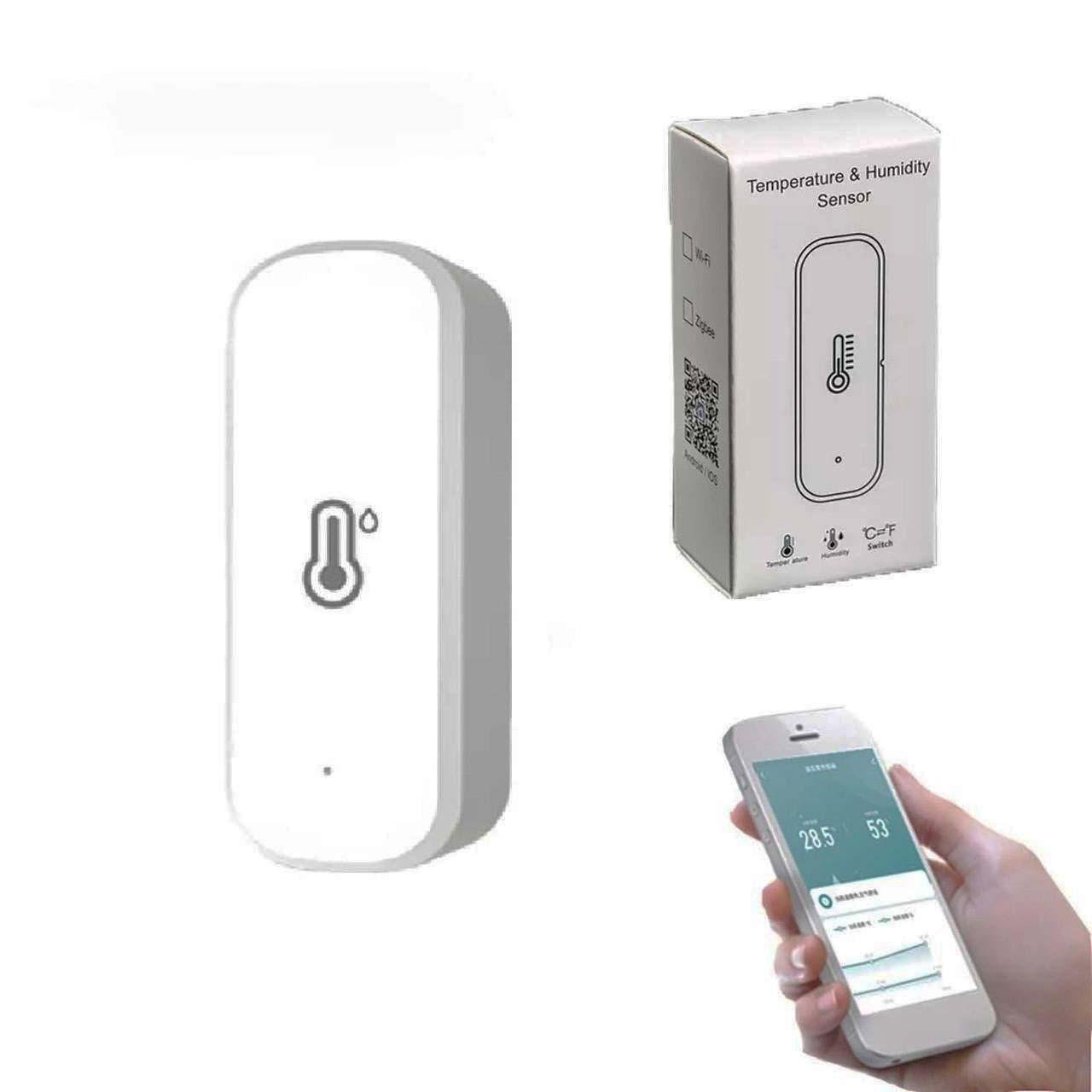 Умный датчик температуры и влажности TH01 Tuya Wi-Fi с дистанционным управлением через приложение - фото 11 Умный датчик температуры и влажности TH01 Tuya Wi-Fi с дистанционным управлением через приложение - фото 11