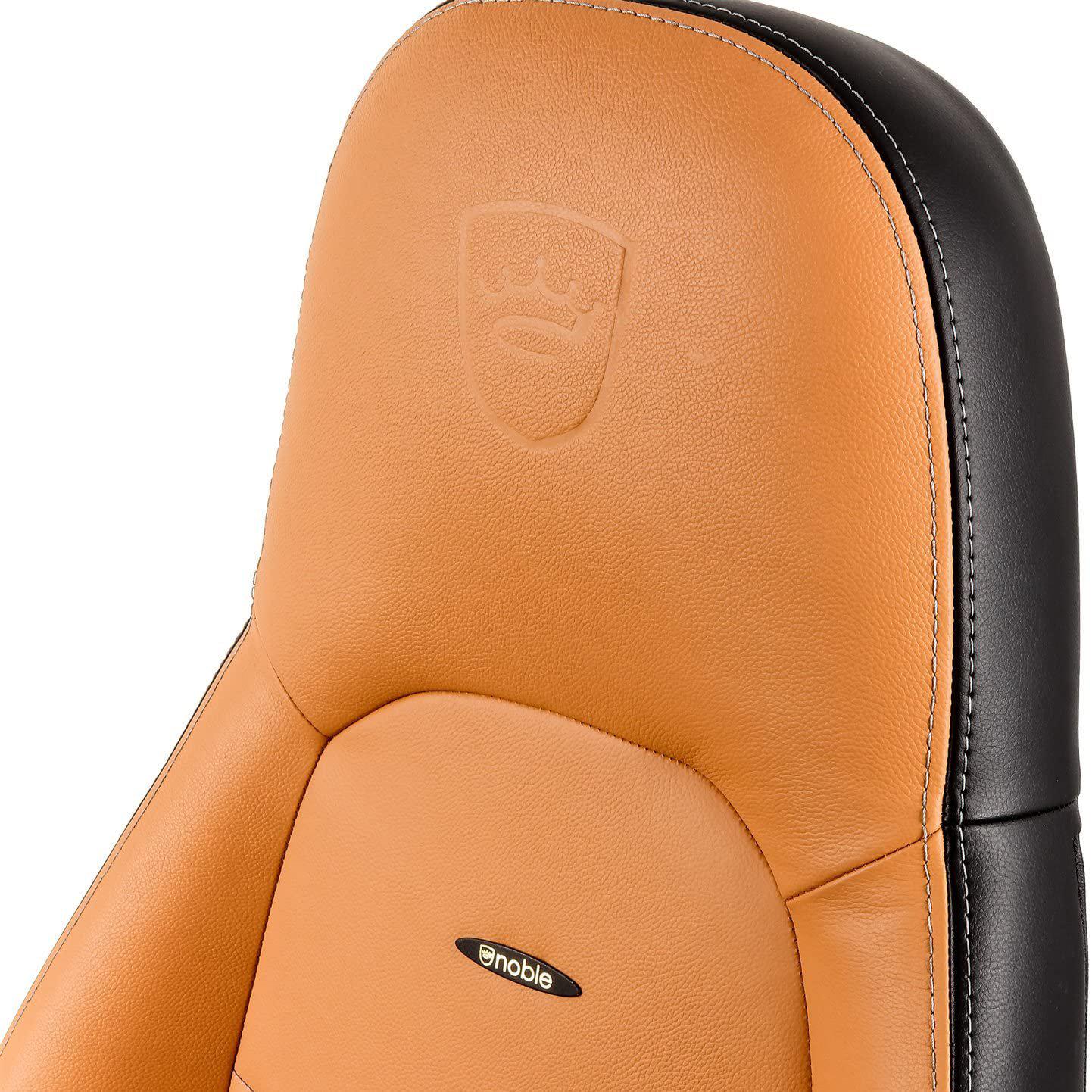 Крісло для геймерів Noblechairs Icon Real Leather Cognac/Black (10440961) - фото 6