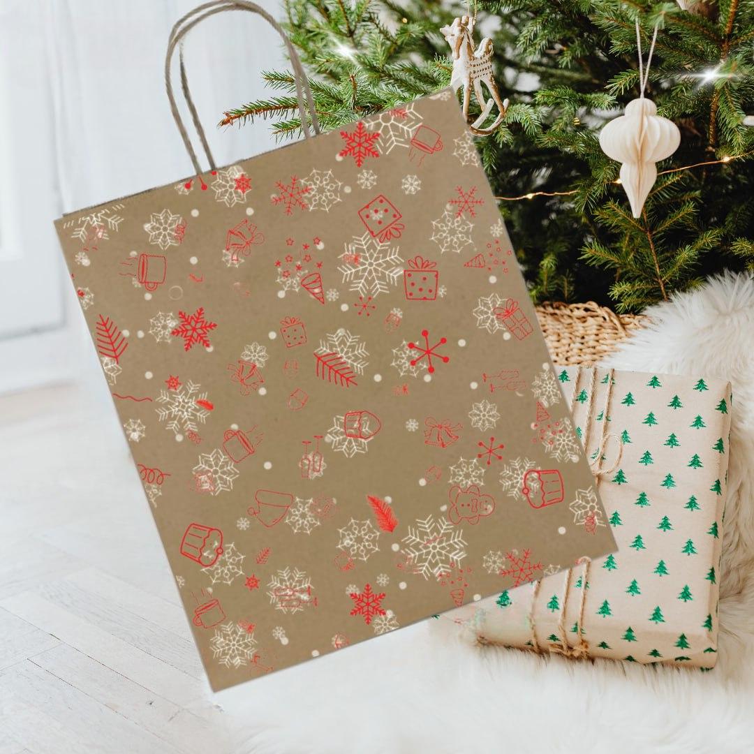 Подарочный пакет с ручкой 260х150х350 мм 175 шт. (522157)