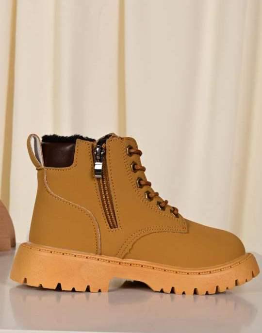 Ботинки детские Red Sun зимние р. 35 Коричневый (30668612) - фото 2 Ботинки детские Red Sun зимние р. 35 Коричневый (30668612) - фото 2