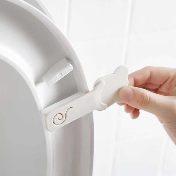 Ручка для кришки унітазу 3M TM18009 Слоник Білий/Блакитний - фото 4 Ручка для кришки унітазу 3M TM18009 Слоник Білий/Блакитний - фото 4