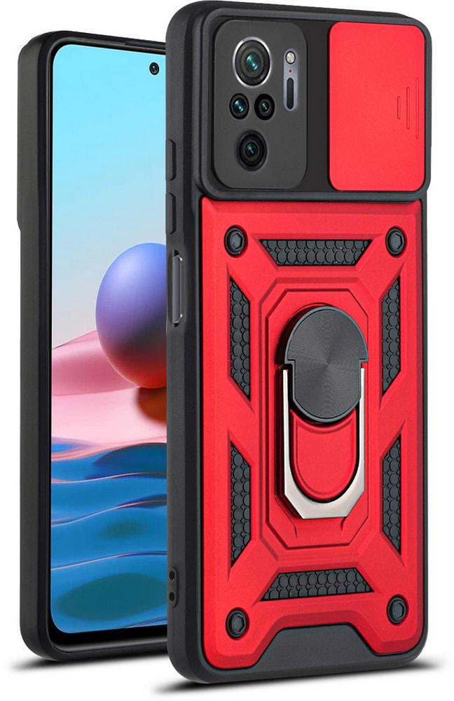 Чехол с защитой камеры 3DGuard Xiaomi Redmi Note 10 Red (32497-2D)