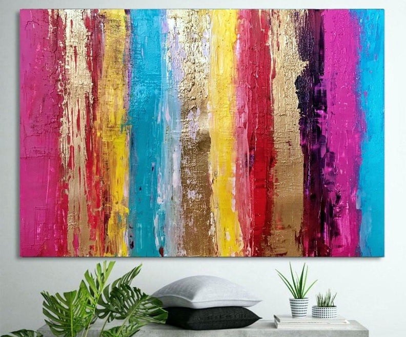 Картина на холсте ArtSale Абстракция 60х70 см RA0007
