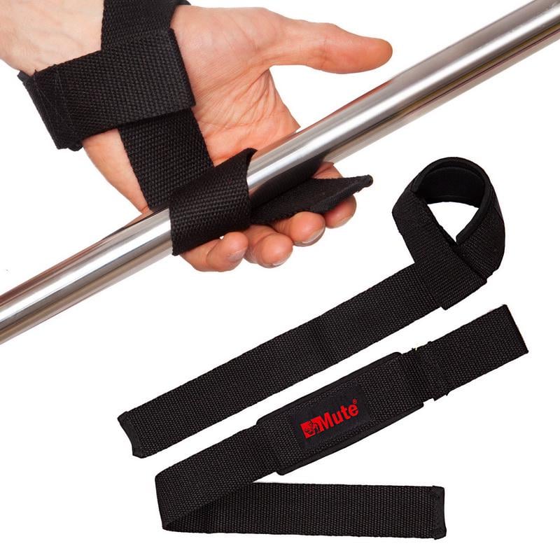 Лямки для тяги MUTE 9153-1 2 шт. Черный - фото 2