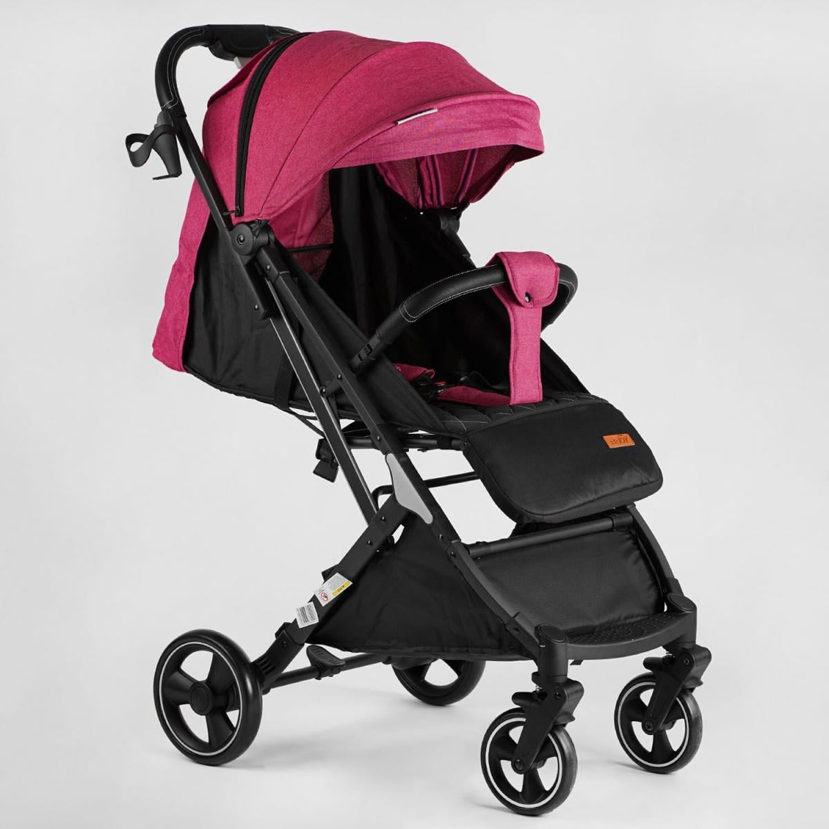 Коляска прогулочная детская JOY Comfort L-20115 Розовый (36990645)