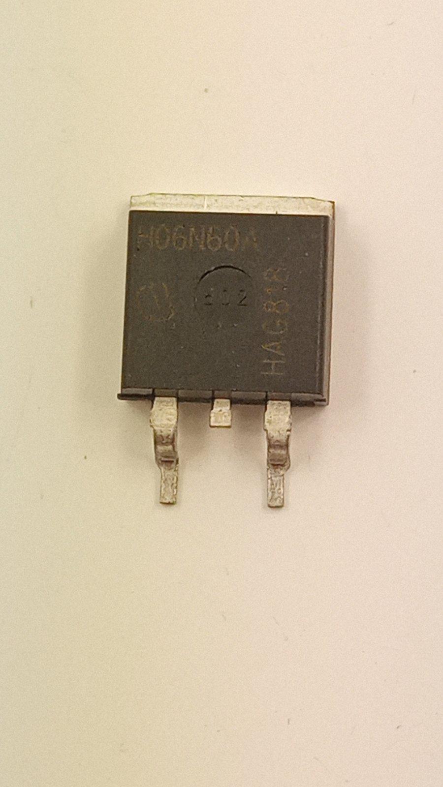 Транзистор FQB6N60 n-channel 600V 6,2A 1 5Om D2Pak