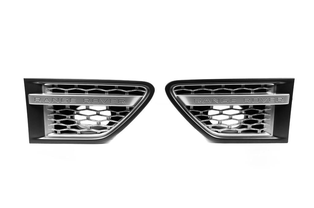 Жабры в крылья GBT для Range Rover Sport 2005-2013 гг. abs-пластик Серый