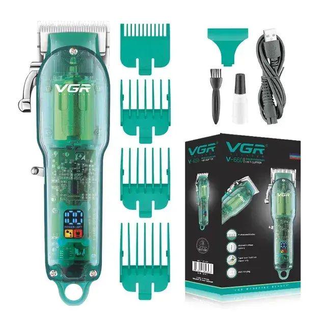 Стрижкова машинка VGR Professional Clipper Transparent V-660 5V 5000 об/хв (31457658) Стрижкова машинка VGR Professional Clipper Transparent V-660 5V 5000 об/хв (31457658)