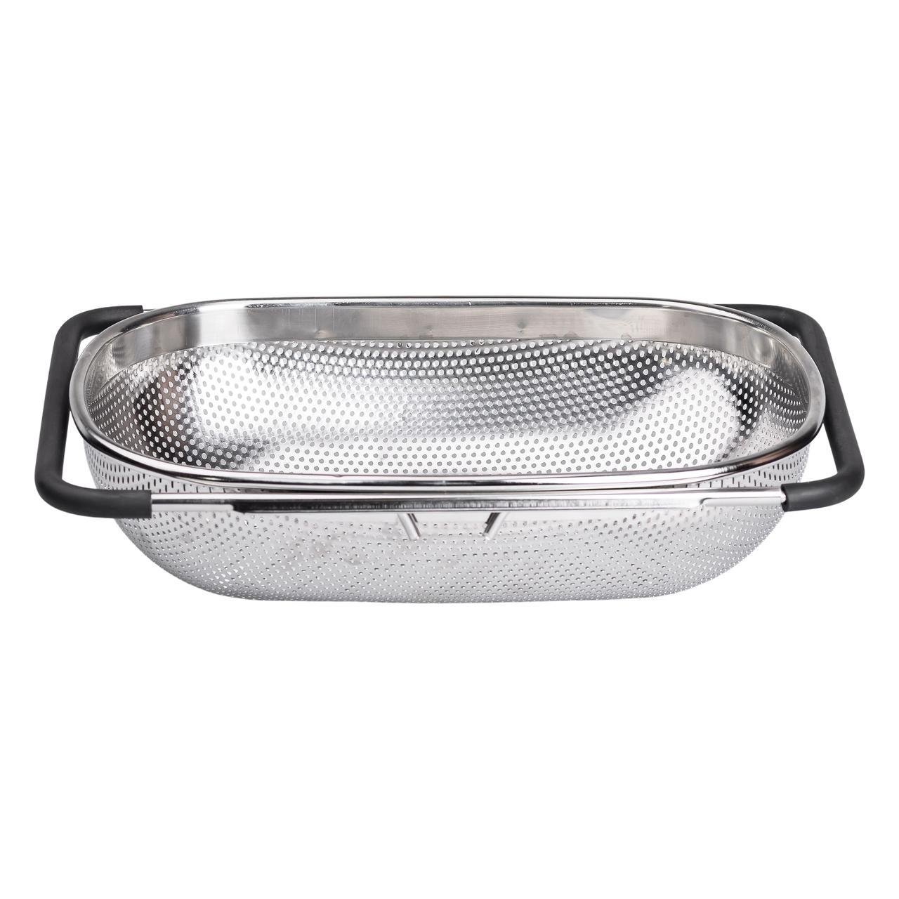 Друшляк-сито на раковину для миття продуктів 34х23,5х9 см (HP-19-17) - фото 6