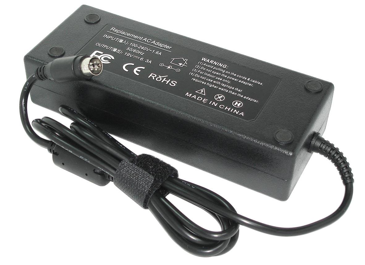Блок питания для ноутбука Acer 120W 19V 6,3A 4 pin (016041) Блок питания для ноутбука Acer 120W 19V 6,3A 4 pin (016041)