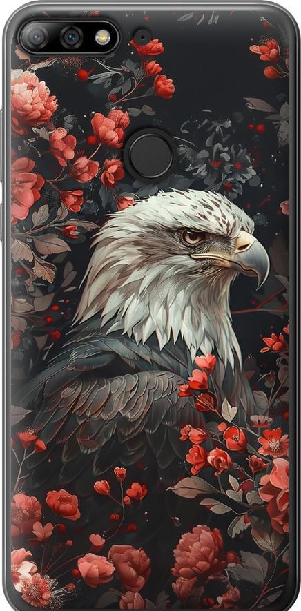 Чехол на Huawei Honor 7C Pro Цветочный страж (6102u-2070-42517)