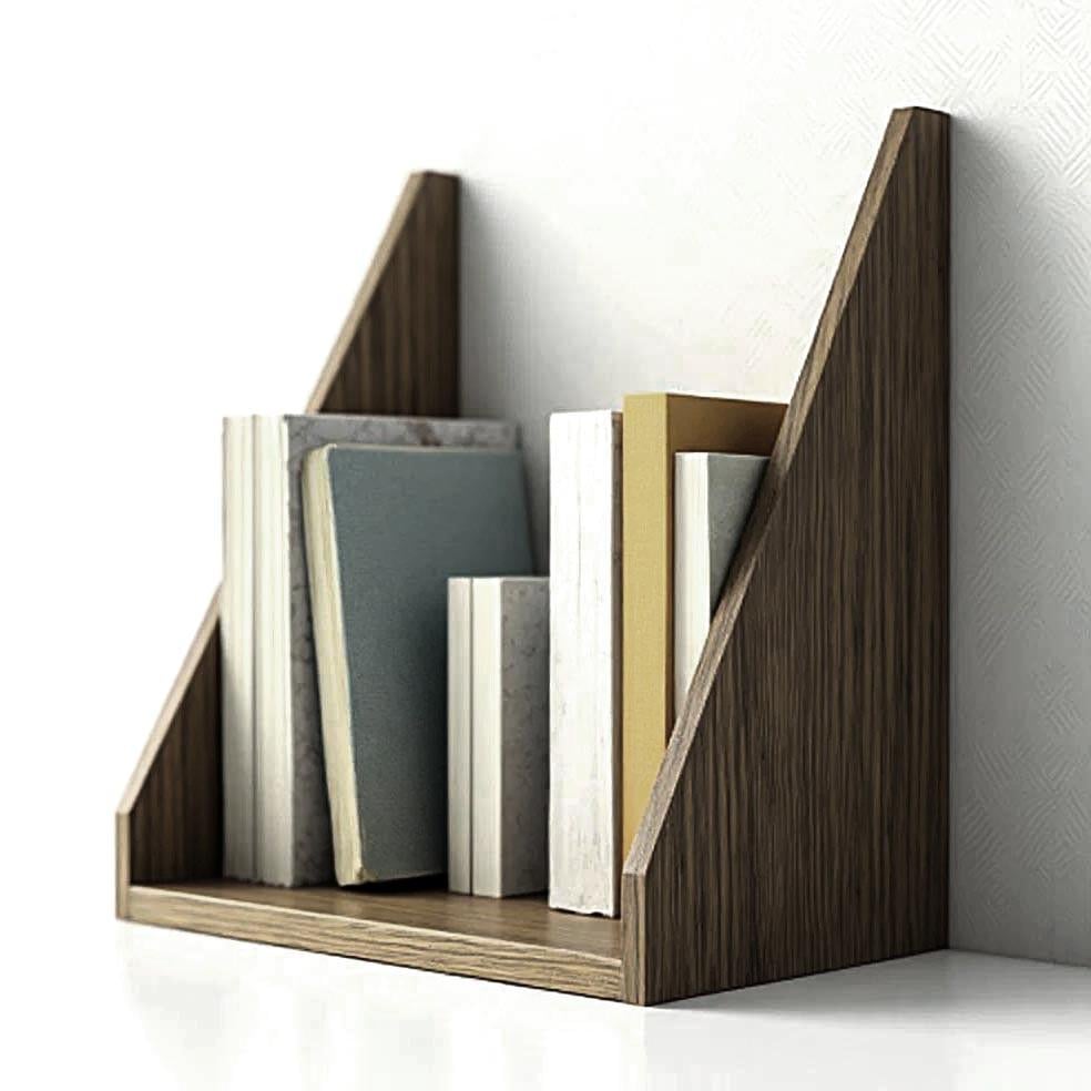 Полка книжная настольная из дерева Ринтос Палисандр (КПА-010702)