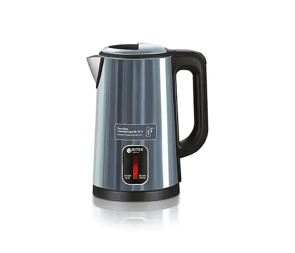 Электрочайник Bitek BT-7955 Pro 2.5 л 1800 Вт Серый (27584508)