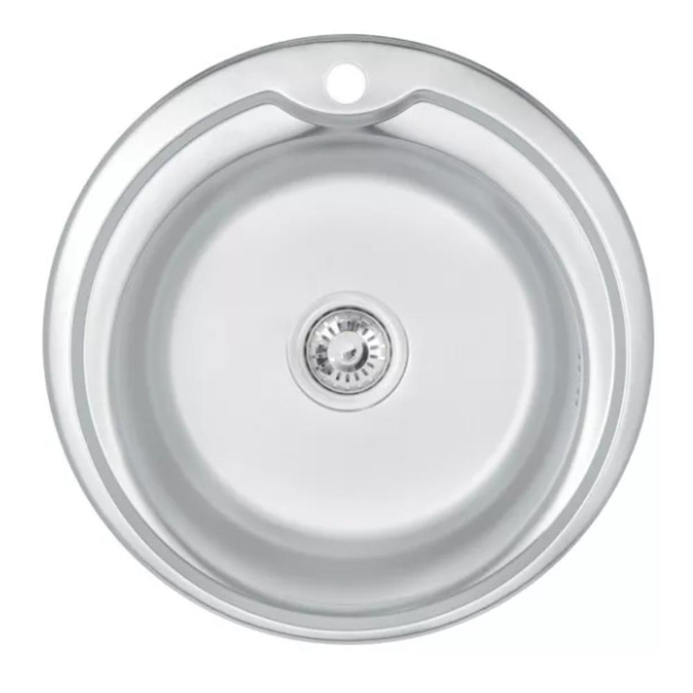 Мойка для кухни с сифоном Wezer Satin 510(08) 510x180 мм (SQ-1034797)