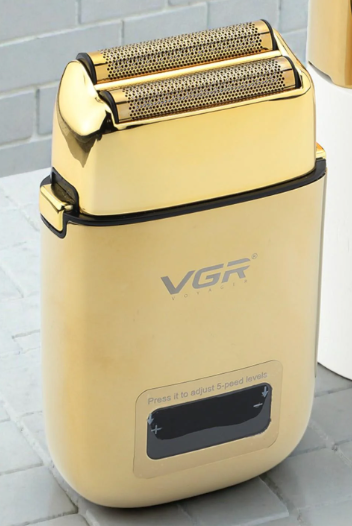 Електробритва VGR V-338 Gold шейвер подвійне лезо LED-дисплей захист від вологи (12535) Електробритва VGR V-338 Gold шейвер подвійне лезо LED-дисплей захист від вологи (12535)