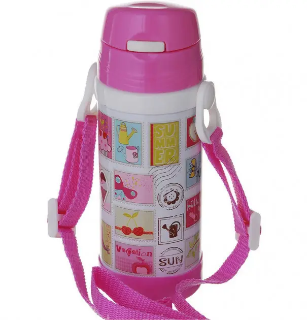 Детский термос A-Plus AP-1776-pink 320 мл Розовый (8-6-2097477)