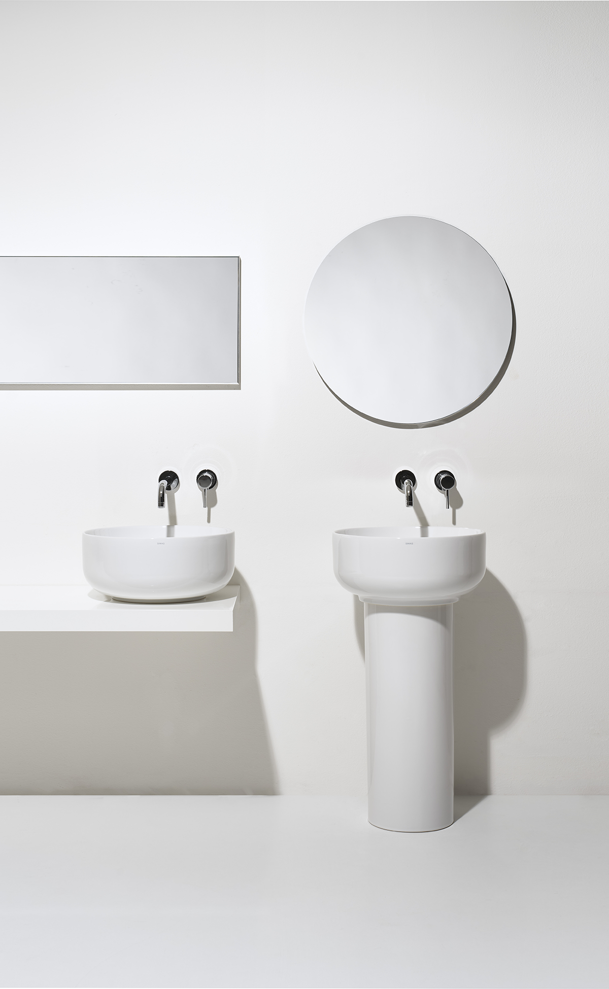 Умывальник накладной Simas Balloon BA01 450x450x200 мм Белый (193446) - фото 2 Умывальник накладной Simas Balloon BA01 450x450x200 мм Белый (193446) - фото 2