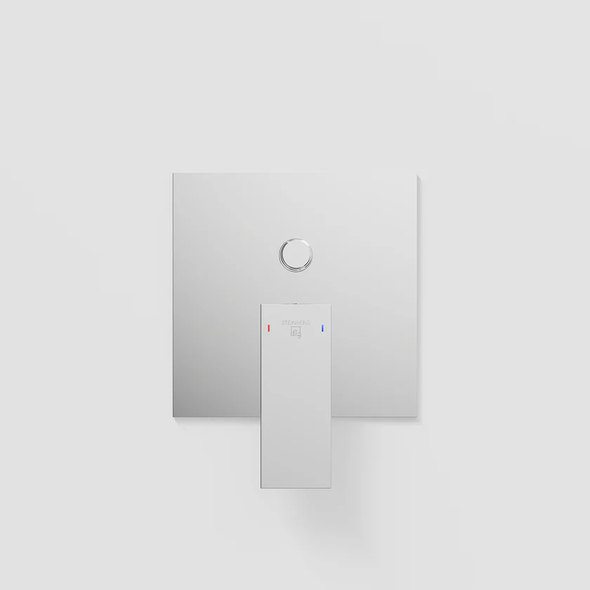 Смеситель с термостатом STEINBERG 160 настенный на 1 потребителя 16,5х16,5 см Chrome (160 2103 3) - фото 2