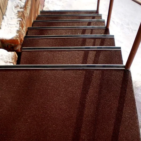 Резиновое покрытие-мягкий асфальт 1 м.кв. 10 мм Коричневый (2562228269) - фото 5