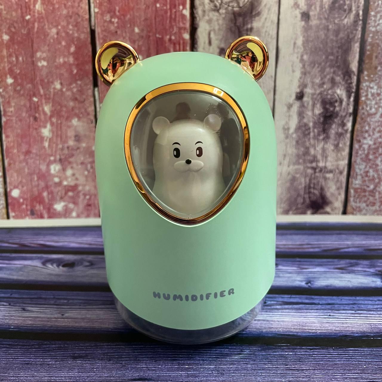 Зволожувач повітря Humidifier Bear Ведмедик зі змінним підсвічуванням на 300 мл (9646626) - фото 3