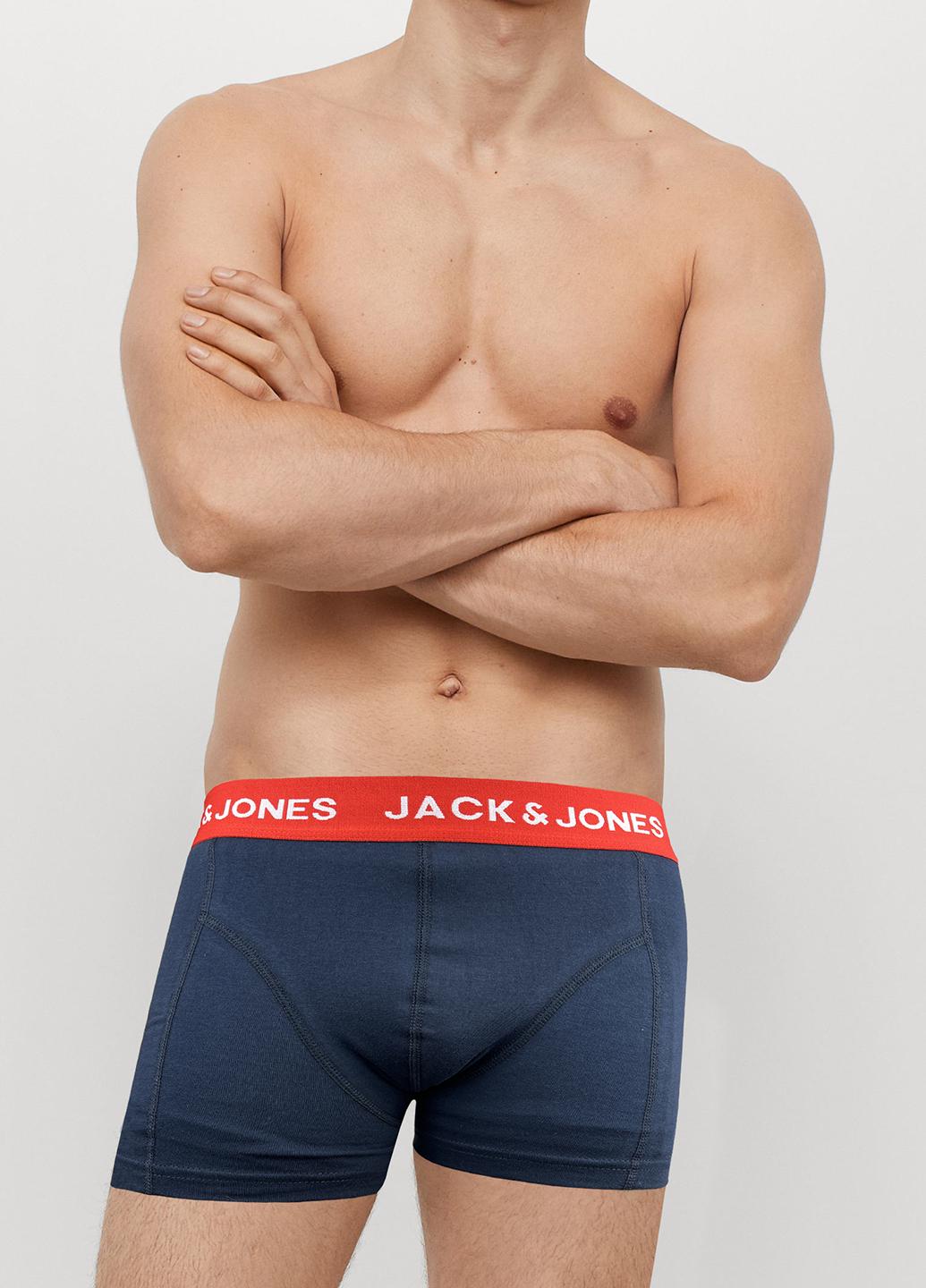 Трусы мужские Jack & Jones М Темно-синий (12213244b49)