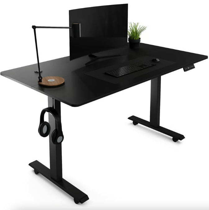 Компьютерный стол с регулируемой высотой Di Volio Rapalo Черный (5014)