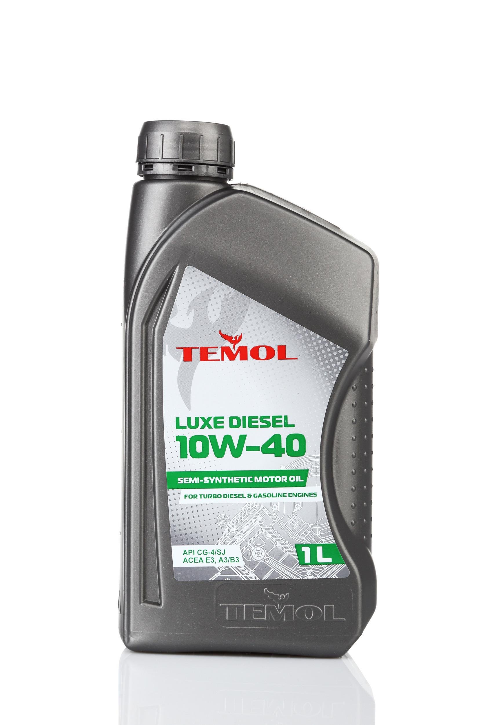 Моторна олива TEMOL LUXE DIESEL 10W-40 1 л (T-LD10W40-1L)