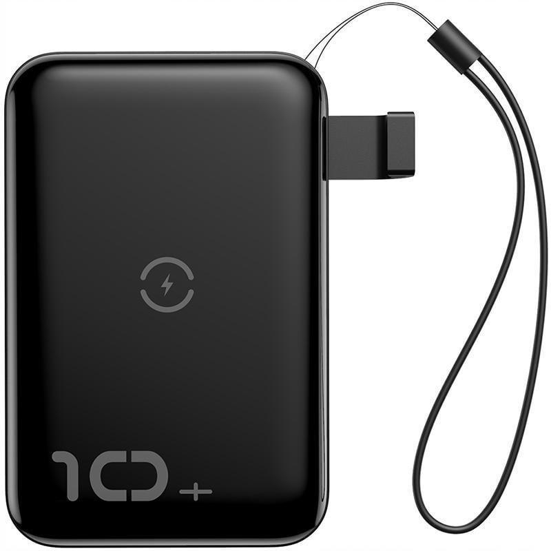 Батарея портативна Baseus Mini S Wireless Charger PPXFF10W-01 10000 mAh Black