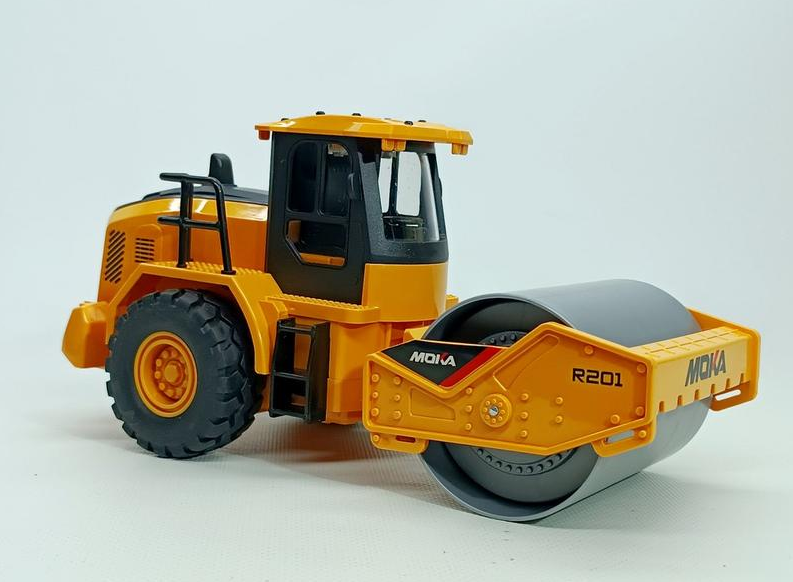 Каток дорожный 2136 резиновые колеса на радиоуправлении 3,7V пульт 2,4Ghz USB-кабель - фото 3 Каток дорожный 2136 резиновые колеса на радиоуправлении 3,7V пульт 2,4Ghz USB-кабель - фото 3