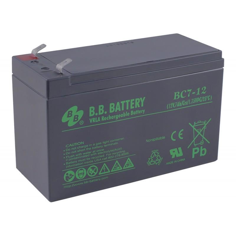 Акумулятор для ДБЖ B.B. Battery BС 7-12 12 В 7 Ач (20585401)