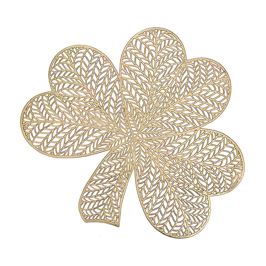 Салфетка сервировочная под горячее 2 шт. Золотистый (C037_gold)