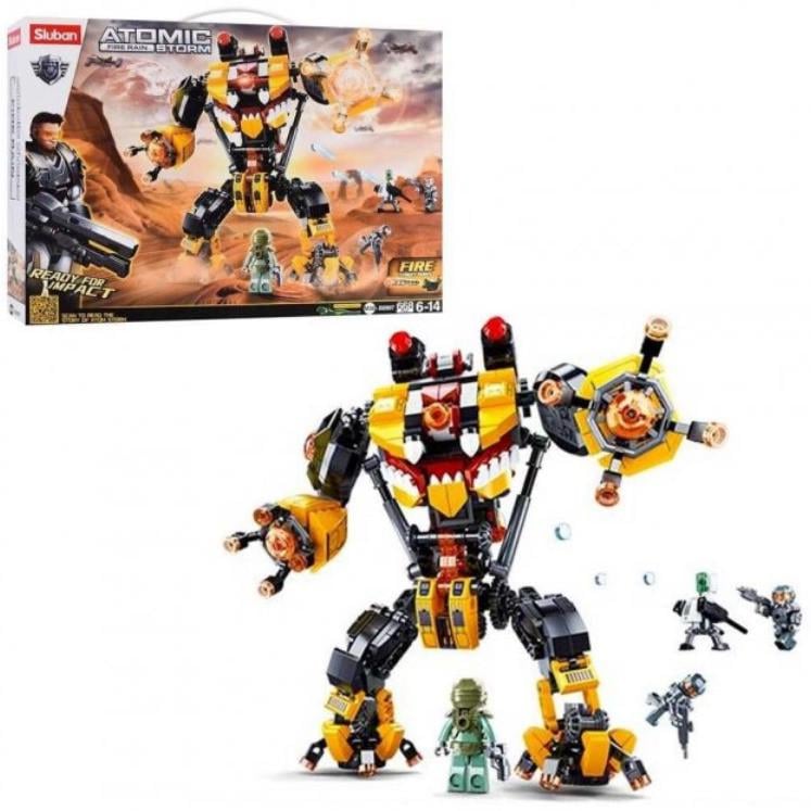 Конструктор Sluban Робот-трансформер 668 дет.