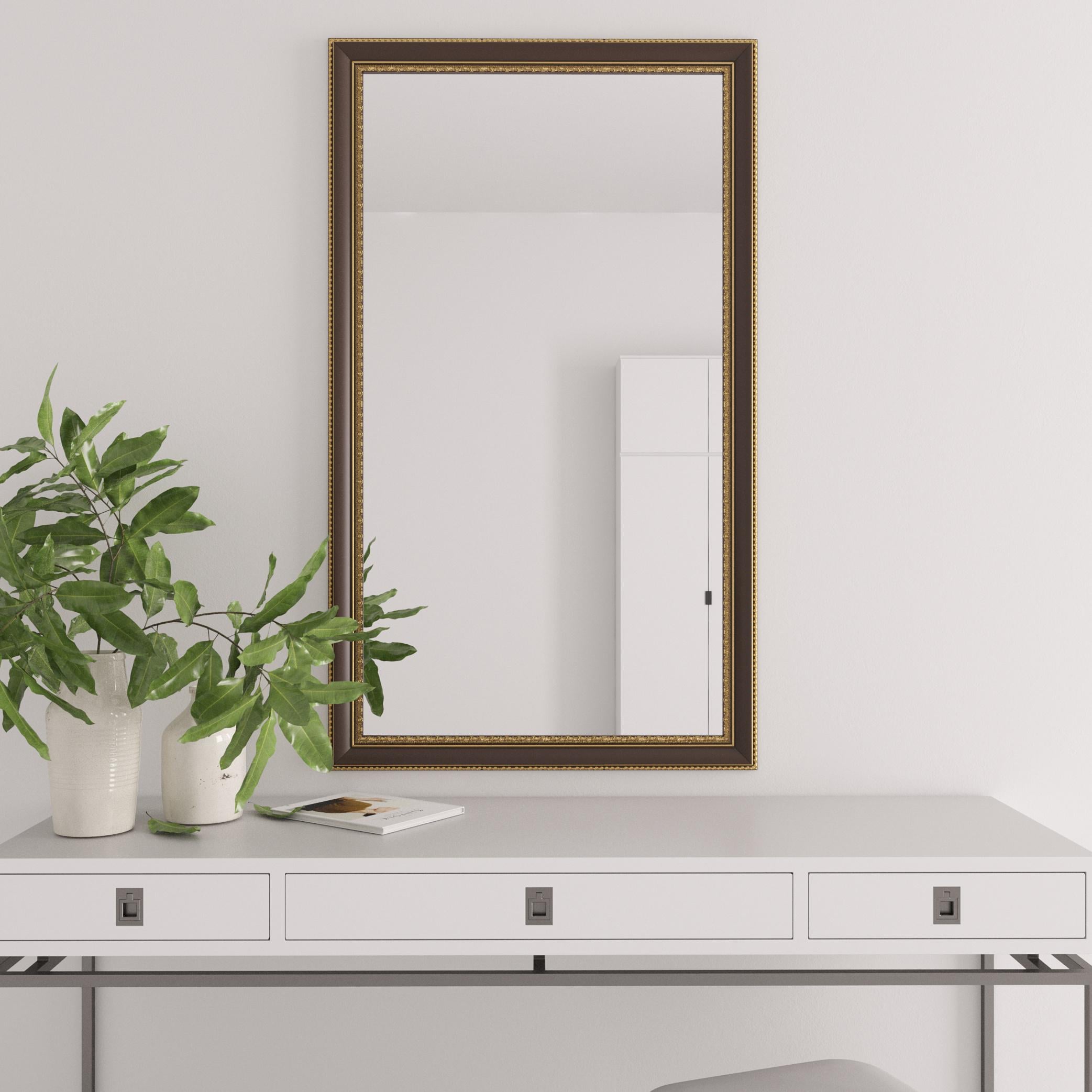 Зеркало настенное Black Mirror 150x70 см Коричневый (5826-19)