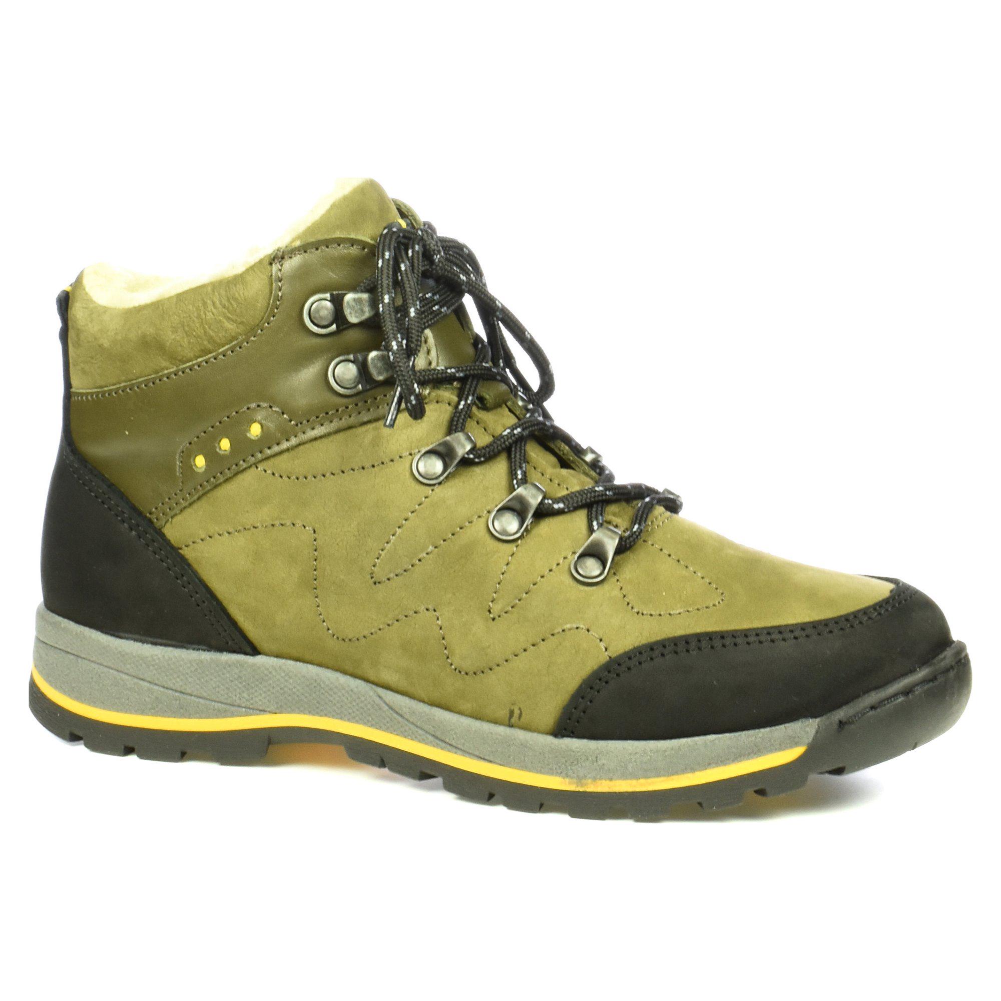 Черевики зимові жіночі Nagaba р. 36 Хакі (011484-36)